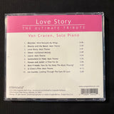 CD Van Craven 'Love Story and Other Hollywood Hits: The Ultimate Tribute' (2002) solo piano
