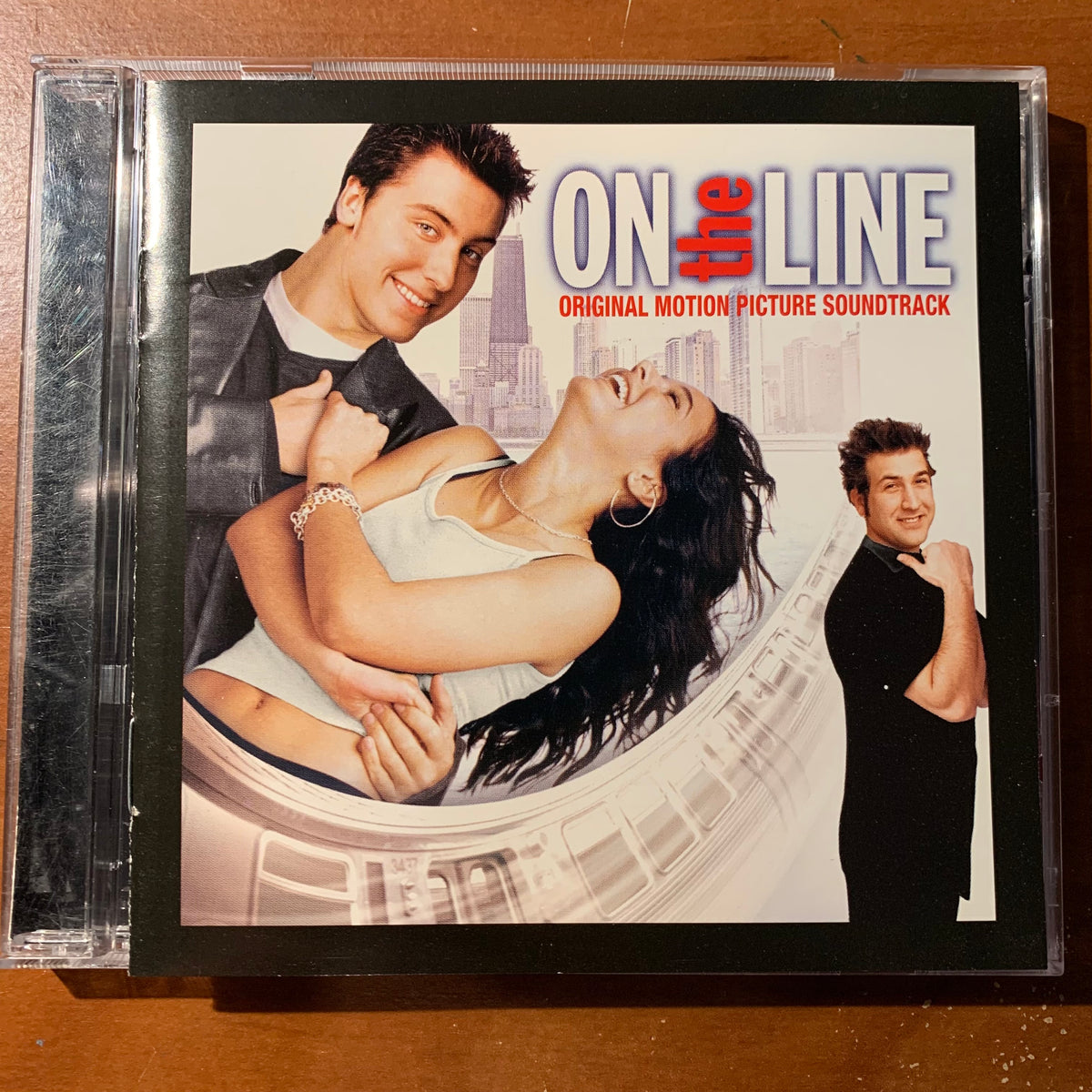 CD On The Line soundtrack (2001) BBMak, NSYNC, Vitamin C, Britney Spea ...