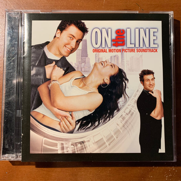 CD On The Line soundtrack (2001) BBMak, NSYNC, Vitamin C, Britney Spears, Blaque, Robyn