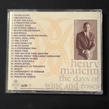 CD Henry Mancini 'Days of Wine and Roses' [disc 1] (1995) Peter Gunn, Moon River