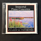 CD Immortal Piano Concertos (1993) Liszt, Tchaikovsky, Rachmaninoff, Ravel, Prokofiev
