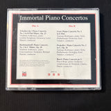 CD Immortal Piano Concertos (1993) Liszt, Tchaikovsky, Rachmaninoff, Ravel, Prokofiev