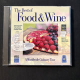 CD-ROM Best of Food and Wine: A Worldwide Culinary Tour (1995) Windows/Mac