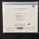 CD Beethoven 'Symphony No. 9' (1991) Nikolaus Harnoncourt, Chamber Orchestra of Europe