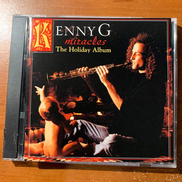 CD Kenny G 'Miracles: The Holiday Album' (1994) Christmas Chanukah Silent Night