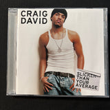 CD Craig David 'Slicker Than Your Average' (2002) What's Your Flava, Rise and Fall, Hidden Agenda