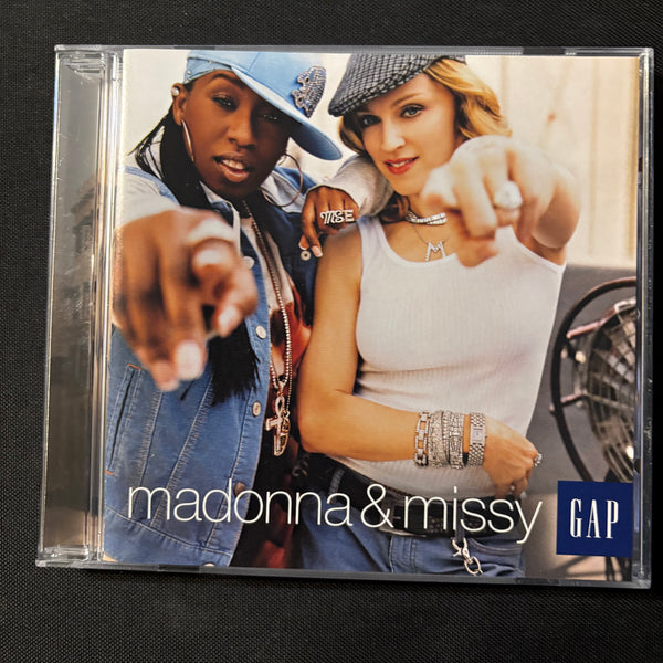 CD Madonna and Missy Elliott'A New Groove, A New Jean' (2003) Gap 2-track single