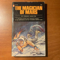 BOOK Edmond Hamilton 'The Magician of Mars' (1968) Popular Library science fiction