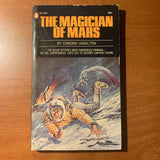 BOOK Edmond Hamilton 'The Magician of Mars' (1968) Popular Library science fiction