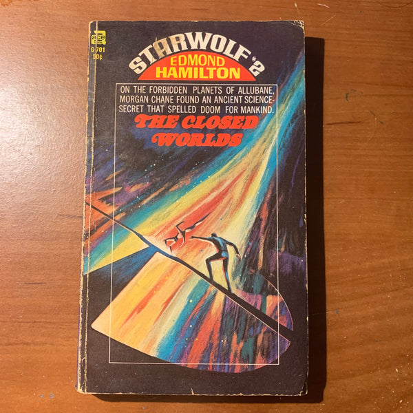 BOOK Edmond Hamilton 'Starwolf #2: The Closed Worlds' (1968) Ace science fiction