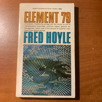 BOOK Fred Hoyle 'Element 79' (1968) Signet science fiction fantasy