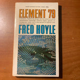 BOOK Fred Hoyle 'Element 79' (1968) Signet science fiction fantasy