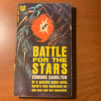 BOOK Edmond Hamilton 'Battle For the Stars' (1964) Paperback Library science fiction