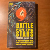 BOOK Edmond Hamilton 'Battle For the Stars' (1964) Paperback Library science fiction