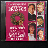 CD Country Christmas With the Stars of Branson (1993) Mickey Gilley, Boxcar Willie, Tom T. Hall
