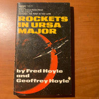 BOOK Fred and Geoffrey Hoyle 'Rockets In Ursa Major' (1971) Fawcett Crest science fiction