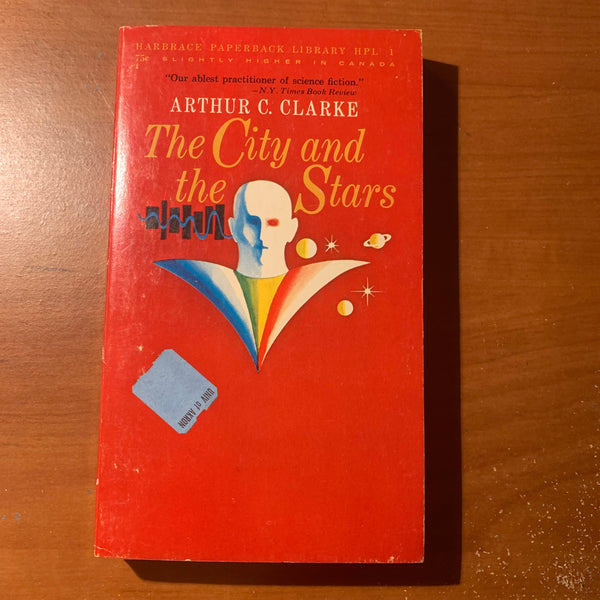 BOOK Arthur C. Clarke 'The City and the Stars' (1956) science fiction