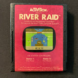 ATARI 2600 River Raid (1982) tested video game cartridge Activision