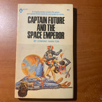 BOOK Edmond Hamilton 'Captain Future and the Space Emperor' (1967) Popular Library science fiction