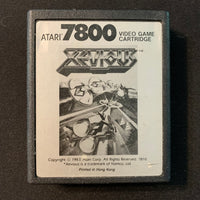 ATARI 7800 Xevious (1987) tested video game cartridge