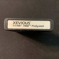 ATARI 7800 Xevious (1987) tested video game cartridge