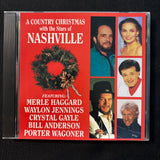 CD Country Christmas With the Stars of Nashville (1993) Porter Wagoner, Crystal Gayle, Merle Haggard