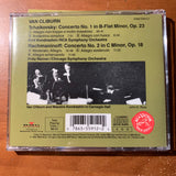 CD Van Cliburn 'Tchaikovsky Concerto No. 1, Rachmaninoff Concerto No. 2' (1987)
