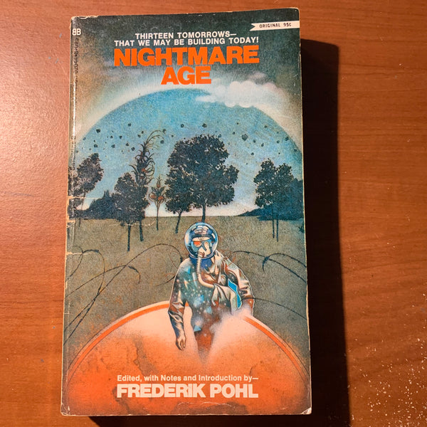 BOOK Frederik Pohl (ed.) 'Nightmare Age' (1970) Ballantine science fiction anthology