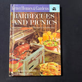 BOOK Better Homes and Gardens Barbecues and Picnics HC cookbook Creative Cooking