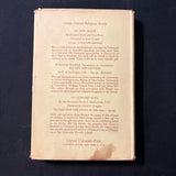 BOOK D. Luther Evans 'A Free Man's Faith' (1949) HC philosophy of religious life