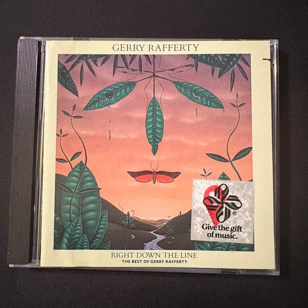 CD Gerry Rafferty 'Right Down the Line: Best Of' (1989) Baker Street, Bring It All Home