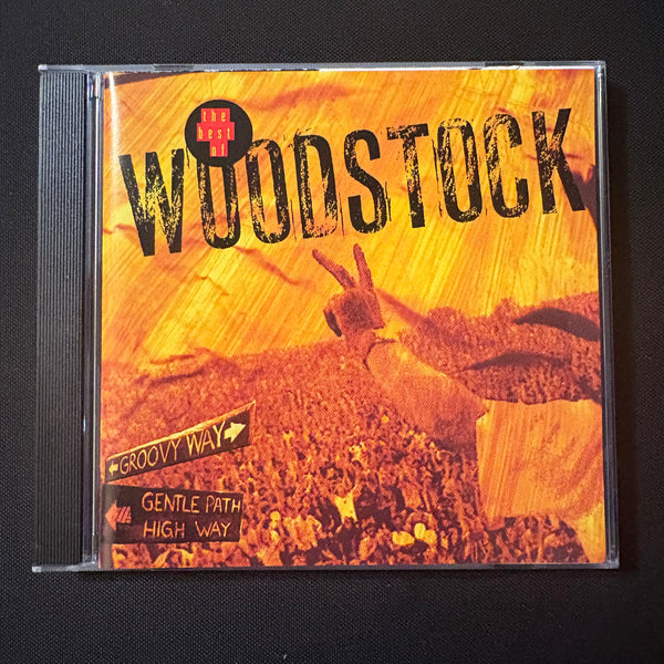 CD The Best of Woodstock (1994) Santana, Jefferson Airplane, The Who, Joe Cocker