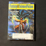 MAGAZINE Fantasy and Science Fiction (2001) August Robert Reed/Alan Arkin sci-fi