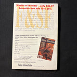 MAGAZINE Fantasy and Science Fiction (2001) August Robert Reed/Alan Arkin sci-fi