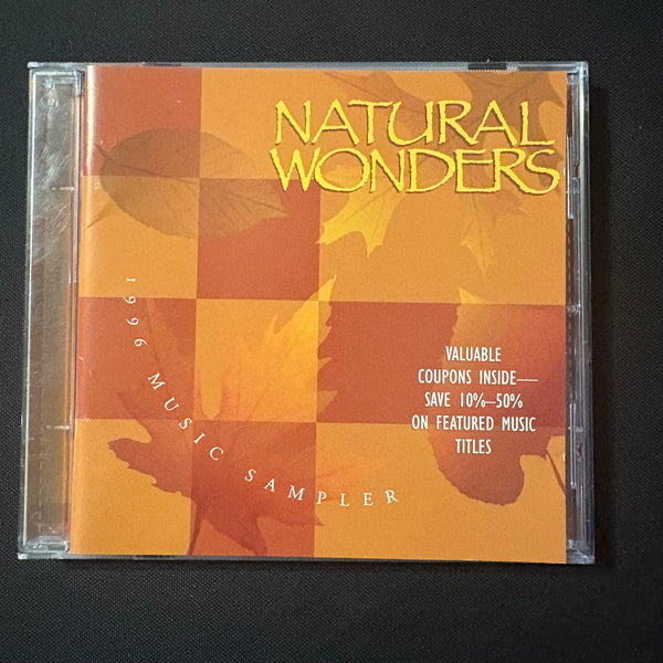CD Natural Wonders 1996 Sampler (1996) Keiko Matsui, Jim Chappell, Gipsy Kings, Craig Chaquico