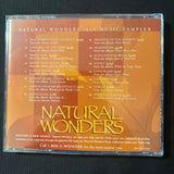 CD Natural Wonders 1996 Sampler (1996) Keiko Matsui, Jim Chappell, Gipsy Kings, Craig Chaquico