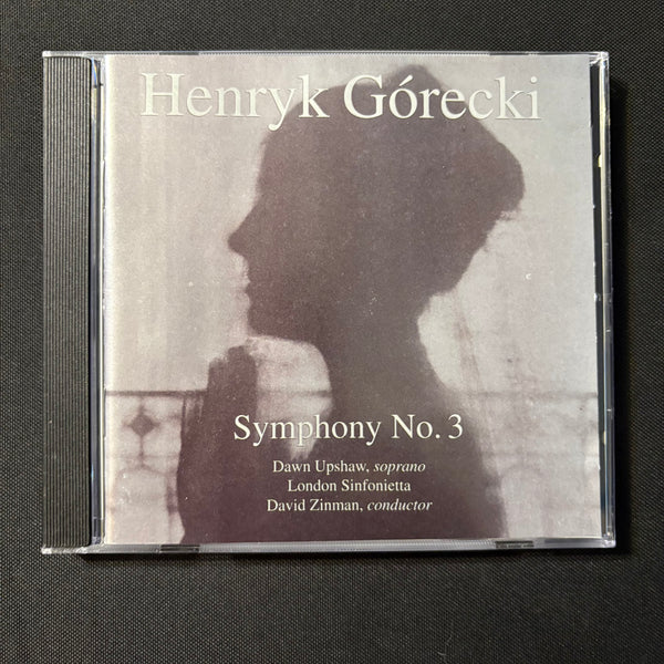 CD Gorecki 'Symphony No. 3' (1992) London Sinfonietta, Dawn Upshaw, David Zinman