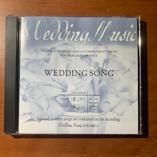 CD Wedding Song (2002) Word Music accompaniment track for high and low voices