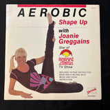 LP Aerobic Shape Up With Joanie Greggains (1982) VG+/VG vinyl record with booklet