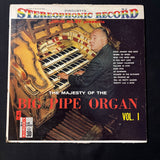 LP John Kiley 'Majesty of the Pipe Organ Vol. 1' VG+/VG vinyl record
