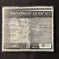 CD The Best From Broadway Musicals: Andrew Lloyd Webber Phantom Of the Opera, Jesus Christ Superstar
