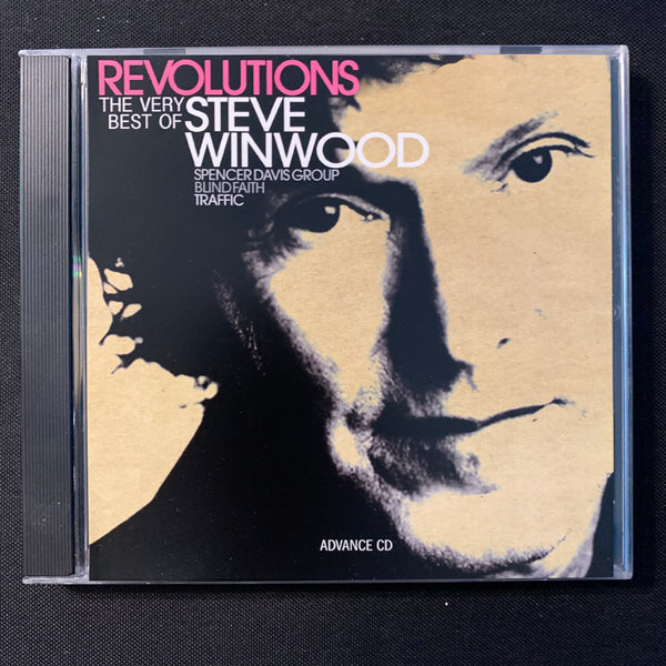 CD Steve Winwood 'Revolutions' (2010) promo advance disc Blind Faith Traffic