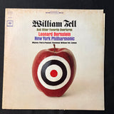 LP William Tell and Other Favorite Overtures (1965) Leonard Bernstein, New York Philharmonic VG+/VG