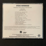 CD Steve Winwood 'Revolutions' (2010) promo advance disc Blind Faith Traffic