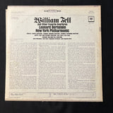 LP William Tell and Other Favorite Overtures (1965) Leonard Bernstein, New York Philharmonic VG+/VG