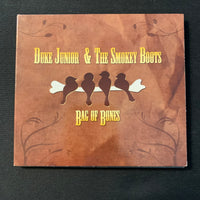 CD Duke Junior and the Smokey Boots 'Bag of Bones' (2009) Ohio roots rock jam band Athens OH