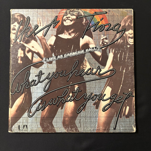 LP Ike and Tina Turner 'Live At Carnegie Hall: What You Hear Is What You Get' (1971) VG/VG vinyl record
