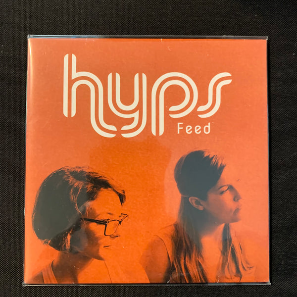 CD Hyps 'Feed' (2018) 3-song EP 80s inspired synthpop duo