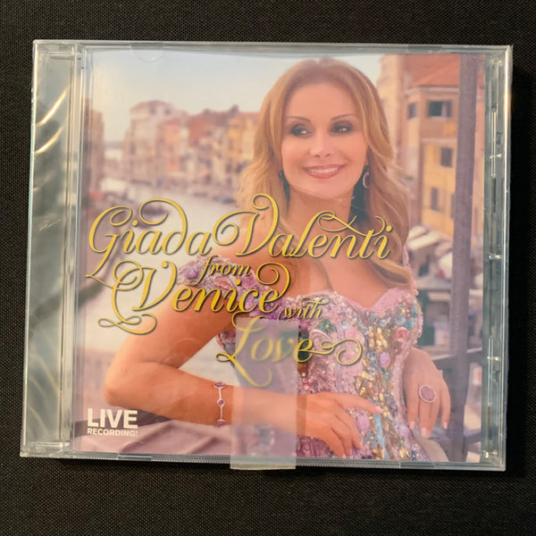 CD Giada Valenti 'From Venice With Love' (2015) new sealed live romantic songs