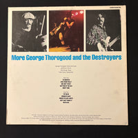 LP George Thorogood and the Destroyers 'More' (1980) VG+/VG vinyl record